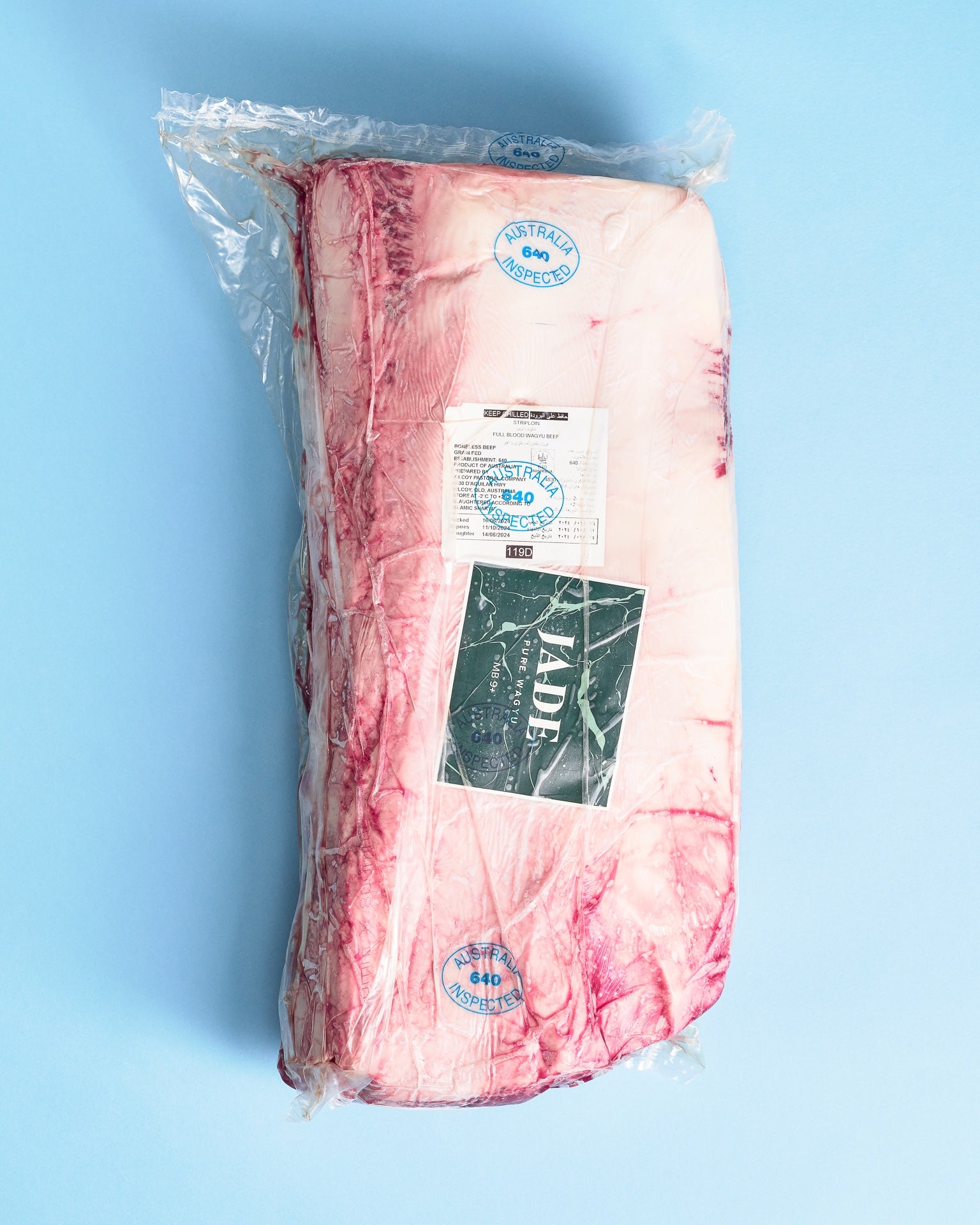 Jade Full Blood Wagyu Striploin